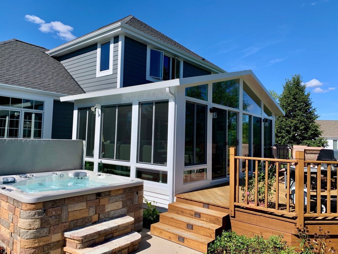 View of How Do You Keep Sunroom Glass Clean | Bear Sunrooms